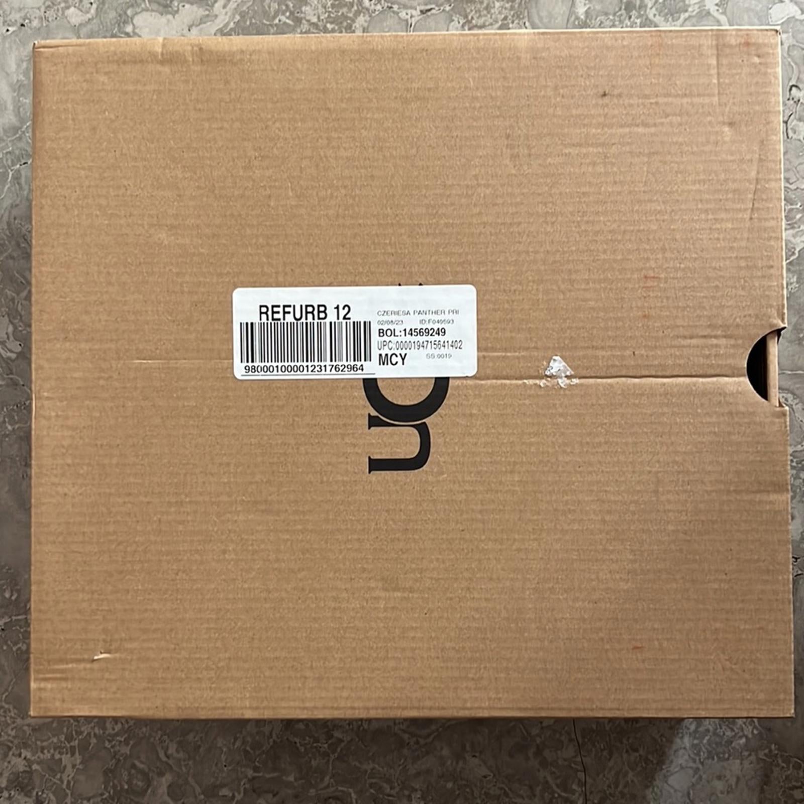 UGG Czeriesa Panther Print Leather Boots in Black, NWT, Size 5
