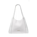 Michael Kors Rosemary WHITE Leather Shoulder Tote Shoulder Bag, New w/Tag $358