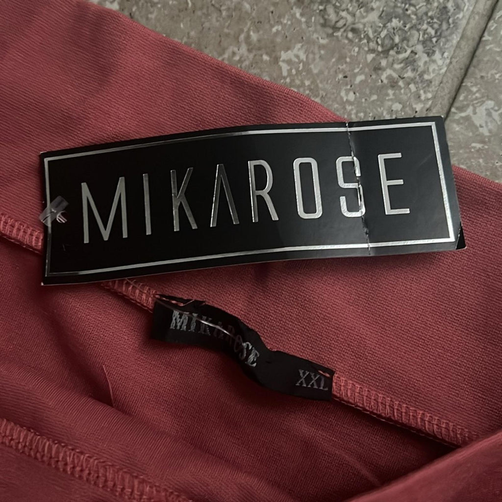 Mikarose Belted Stretchy Pencil Skirt, Plus Size XXL New w/Tag