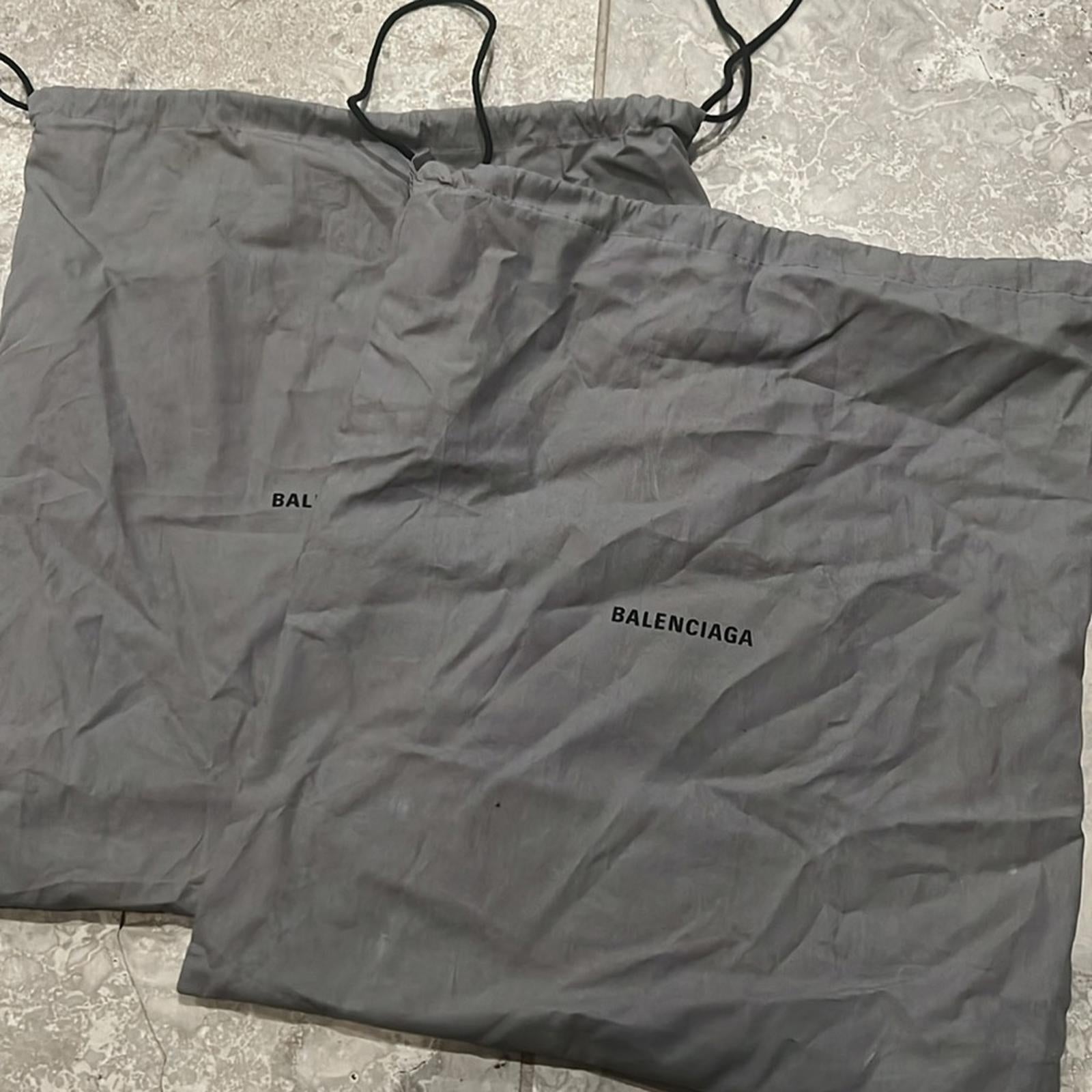 Balenciaga Strike Combat Boots in Black, Size 8.5 New in Box +2 Dust Bags