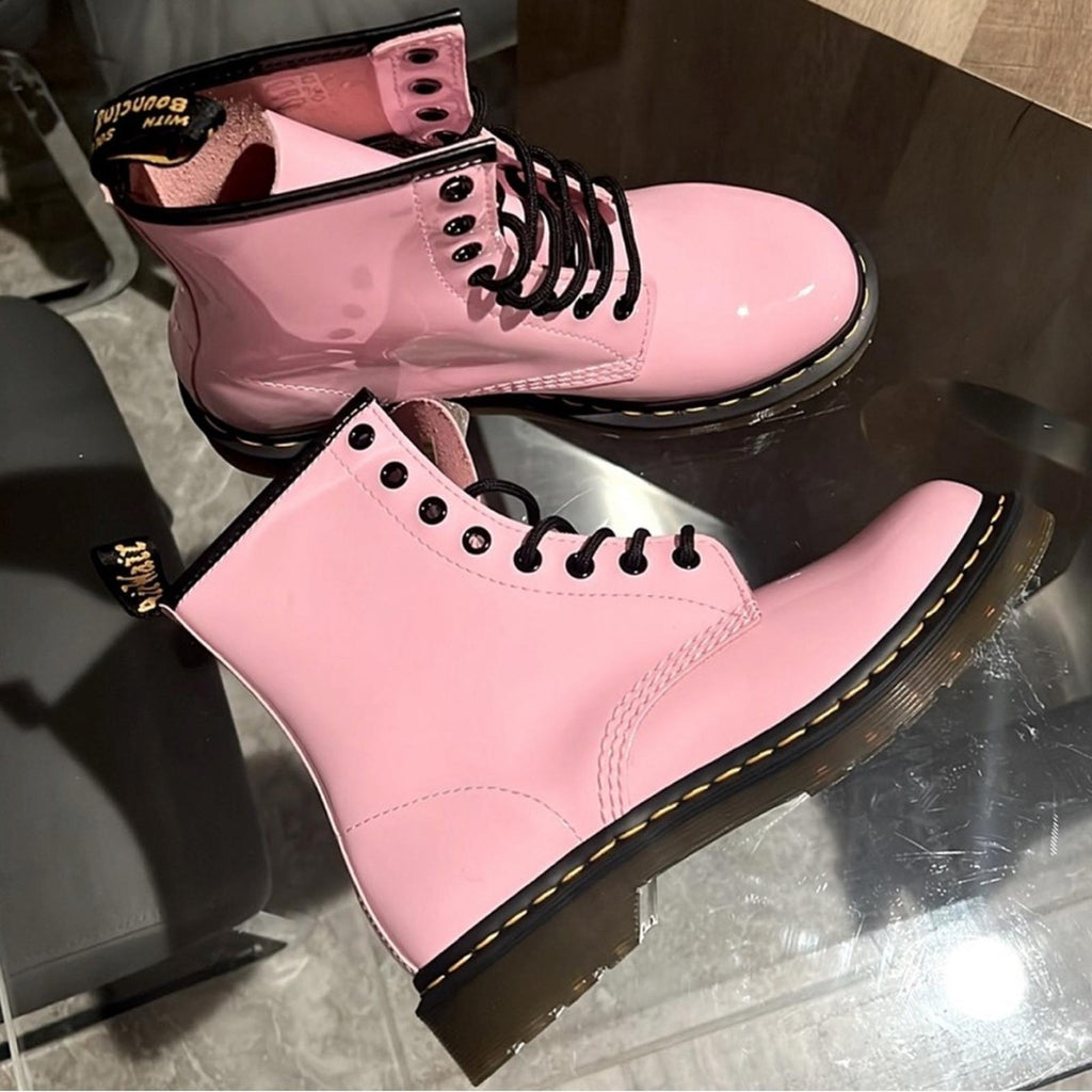 Dr. Martens 1460 W Boots (Gender Inclusive) Pale Pink, NEW w/o Box