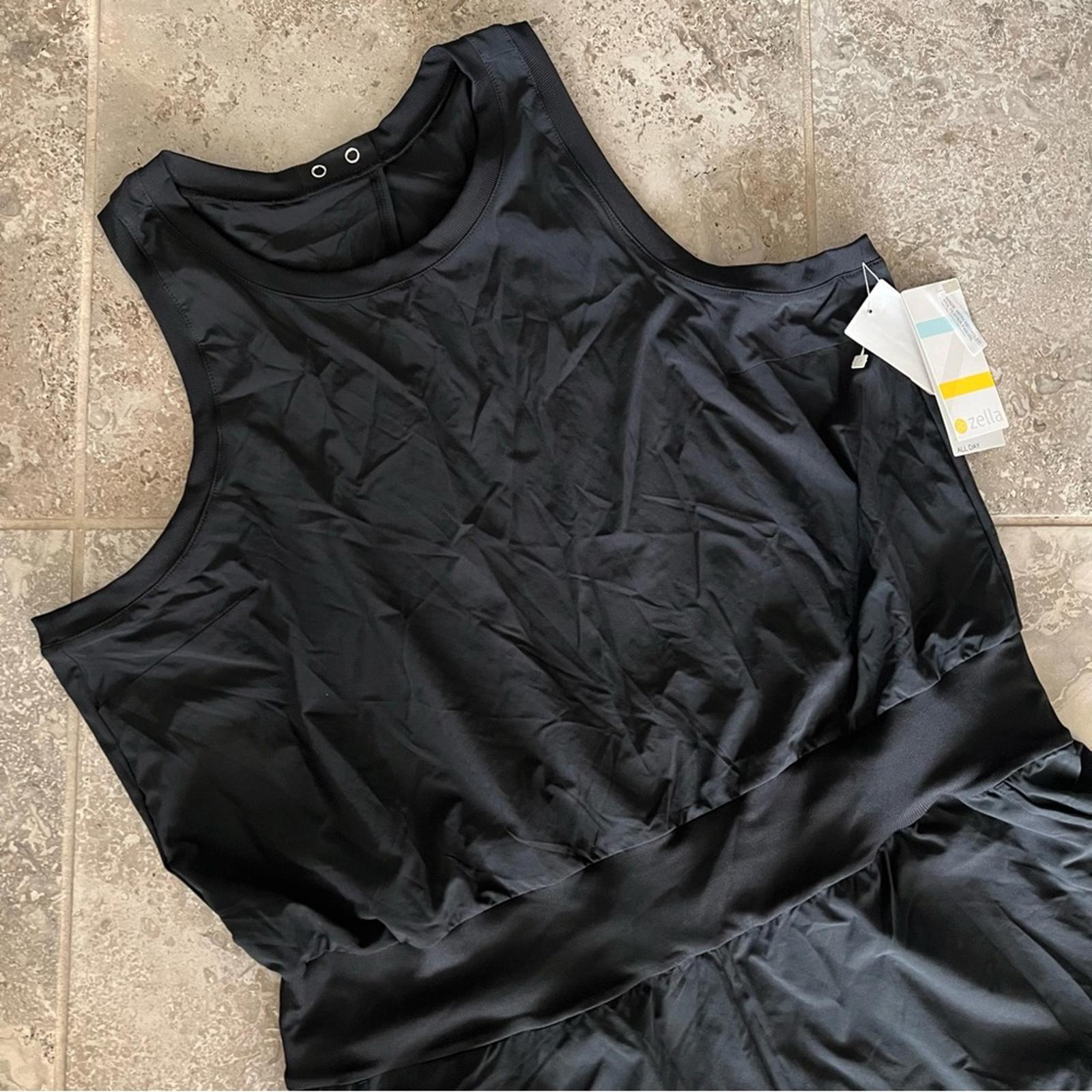 NEW Zella Pursuit Sleeveless Jumpsuit in Black, Plus Size 2X New w/Tag