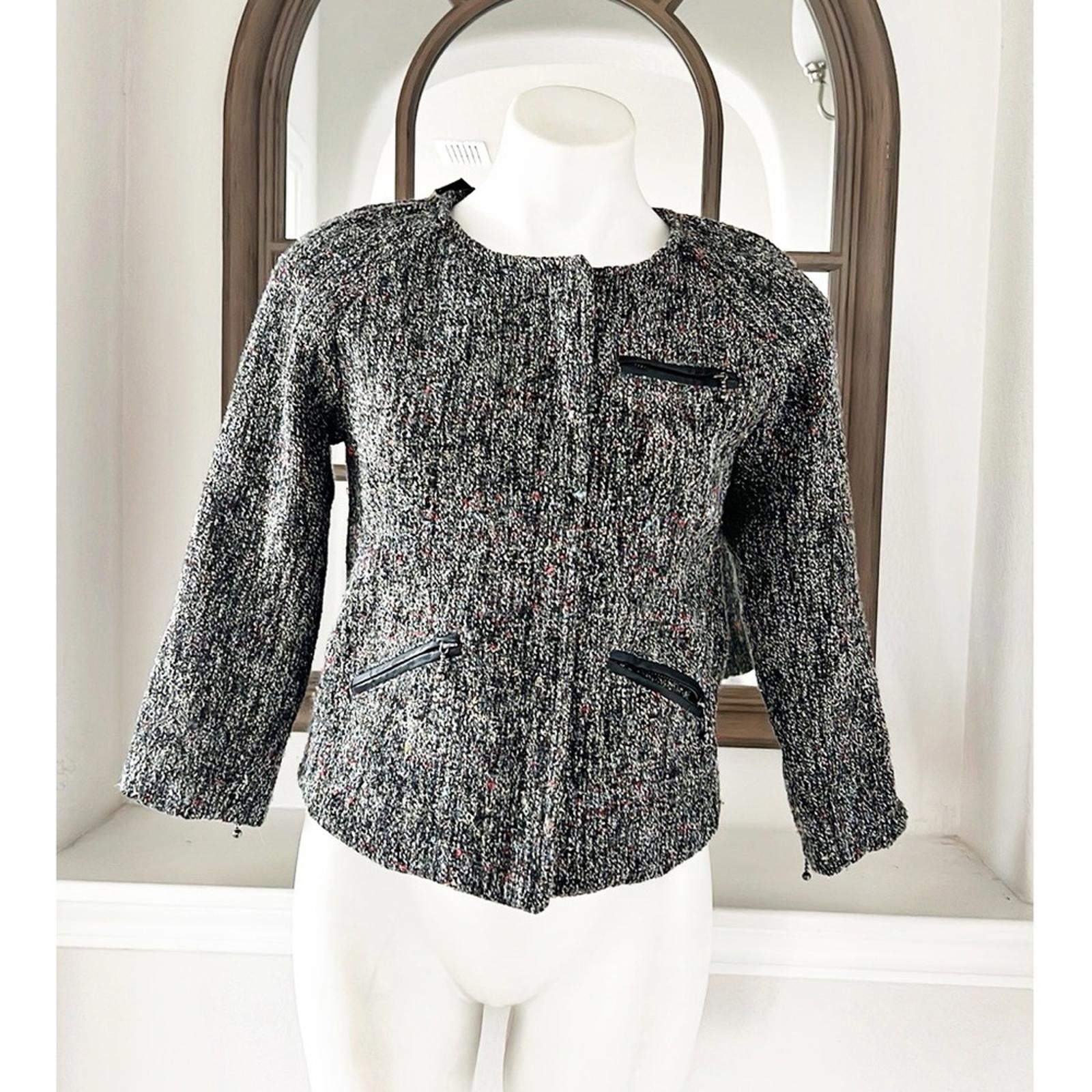NWT Anthropologie’s Sanctuary Tweed Jacket, Size S New w/Tag