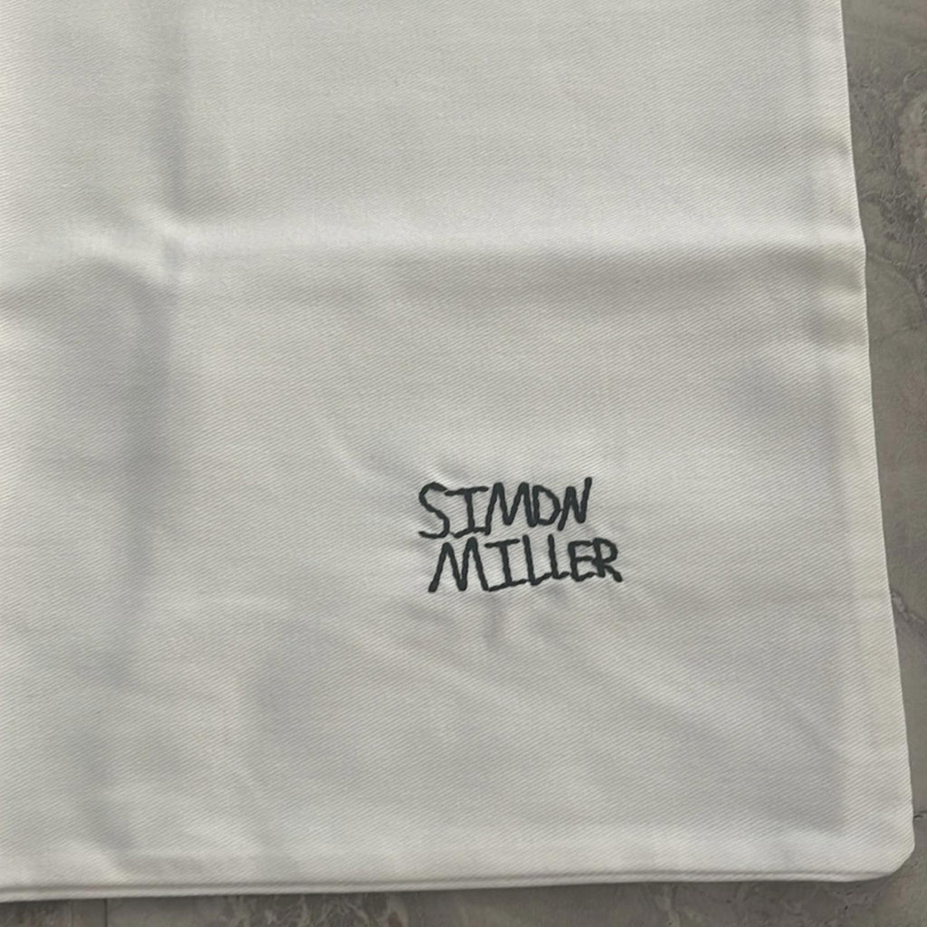 Simon Miller Logo Studio Tote in White, New with Tag