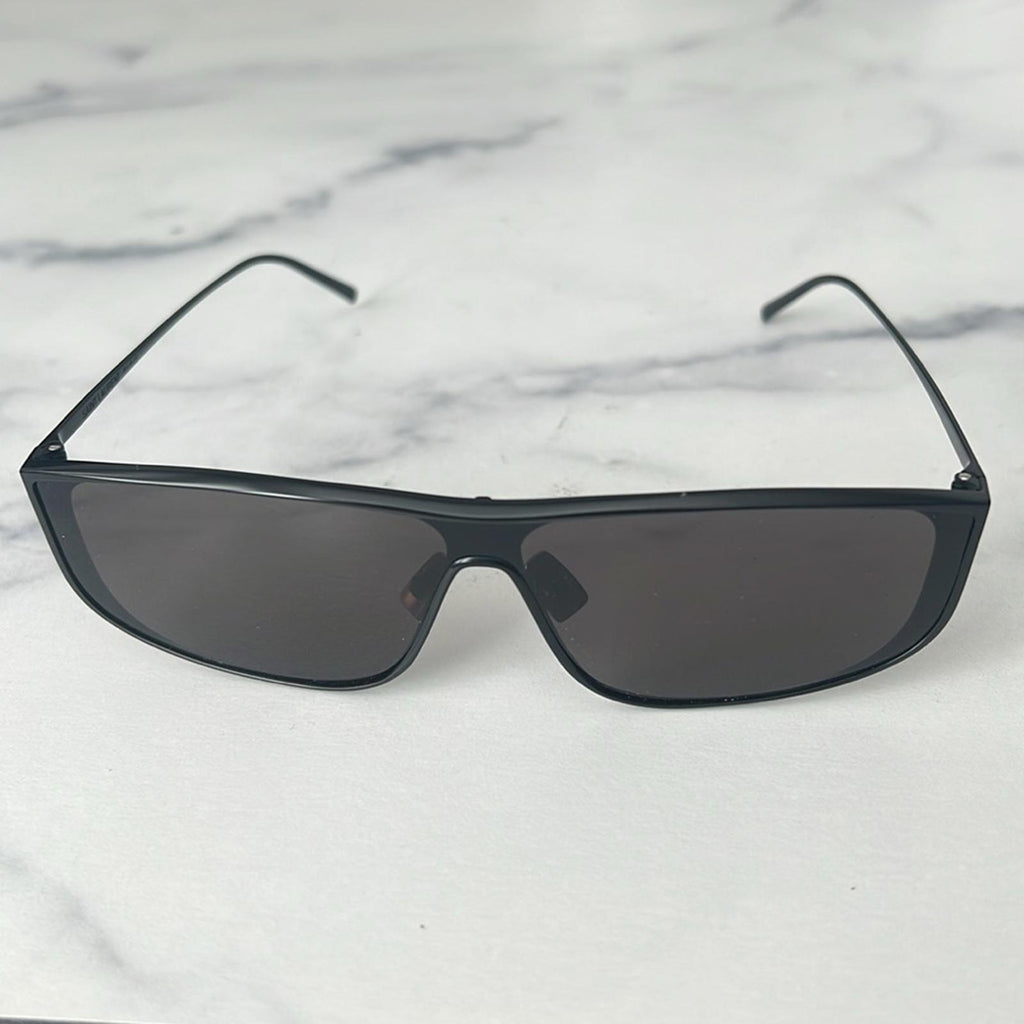 Saint Laurent 605 Luna Rectangular Sunglasses -002 99 S NEW w/Tag $740