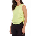 Calvin Klein Ruched Side Tie Tank Top Green, Size S New w/Tag