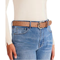 NWT Steve Madden Fish-Eye-Logo Belt, Size XL New w/Tag