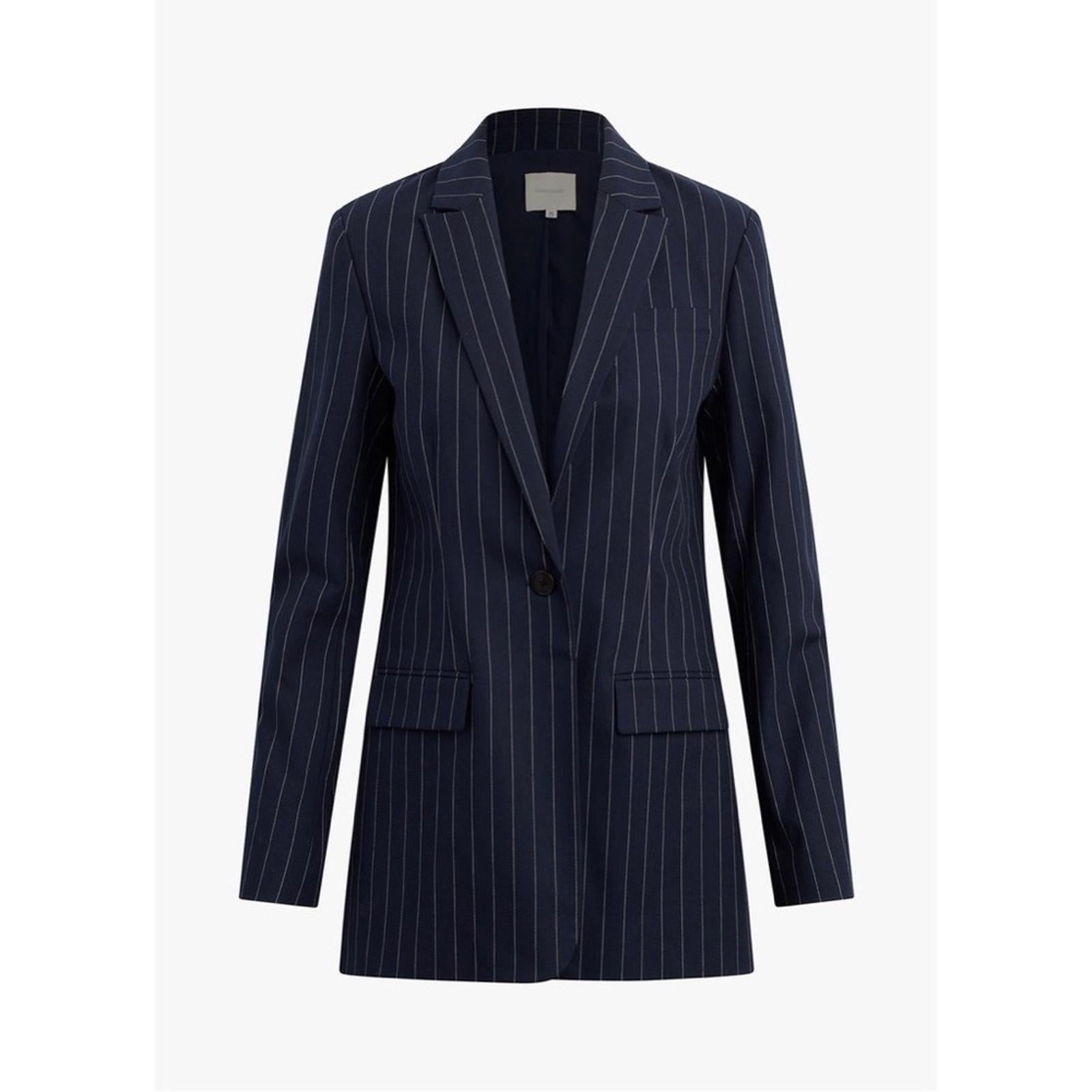 Favorite Daughter The Break Up Oversize Stretch Cotton Blazer, Size XXS, NEW