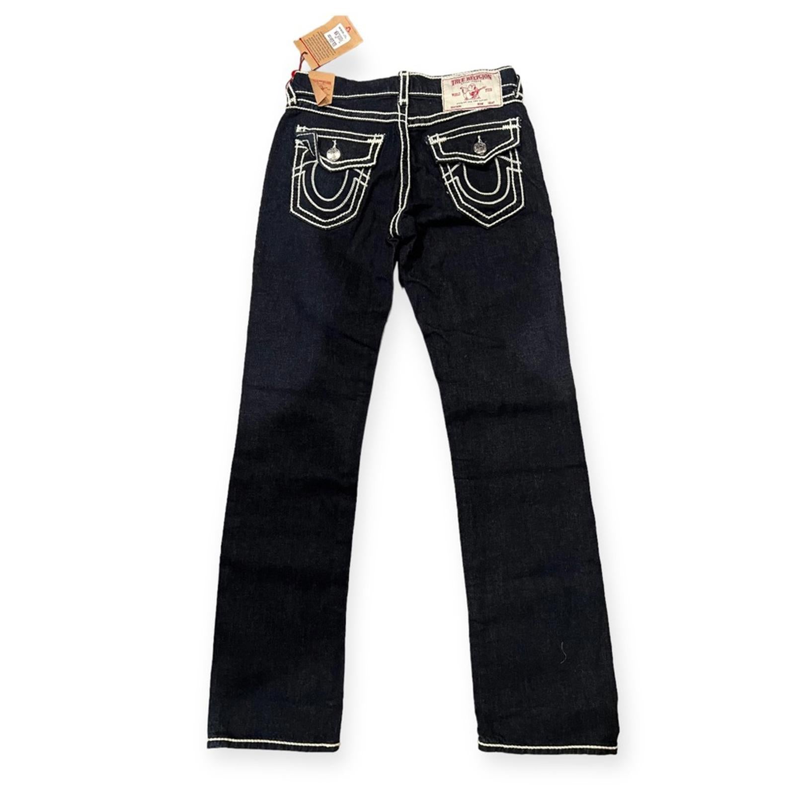True Religion Men's Jeans Ricky Straight Leg, Size 31 New w/Tag Retail $259