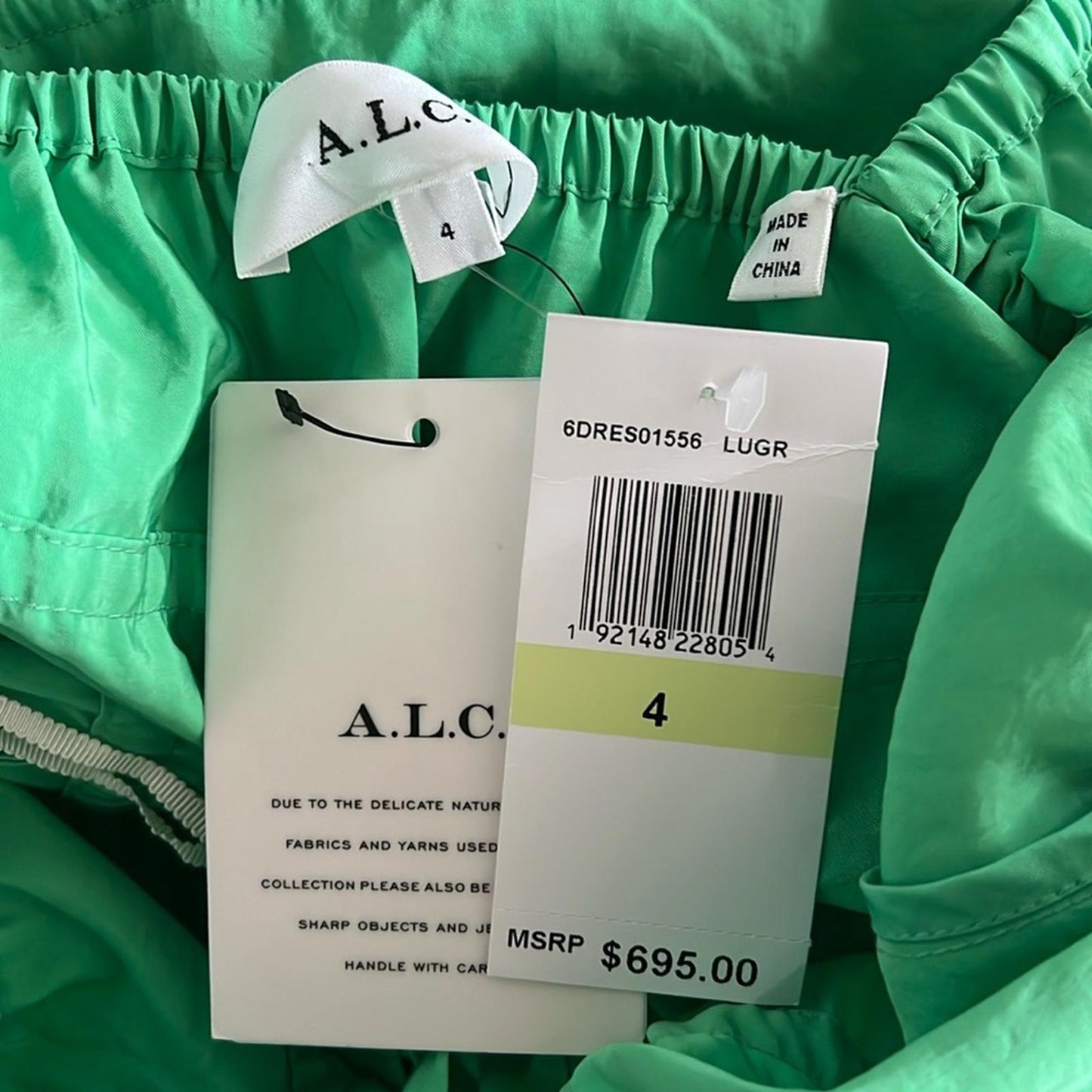 A.L.C. Luca Ruffled Sleeve Tiered Dress, Size 4 New w/Tag Retail $695 SOLD OUT!