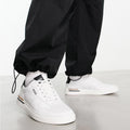 BOSS Leather Sneakers Clint in White, Size 43/10 New in Box