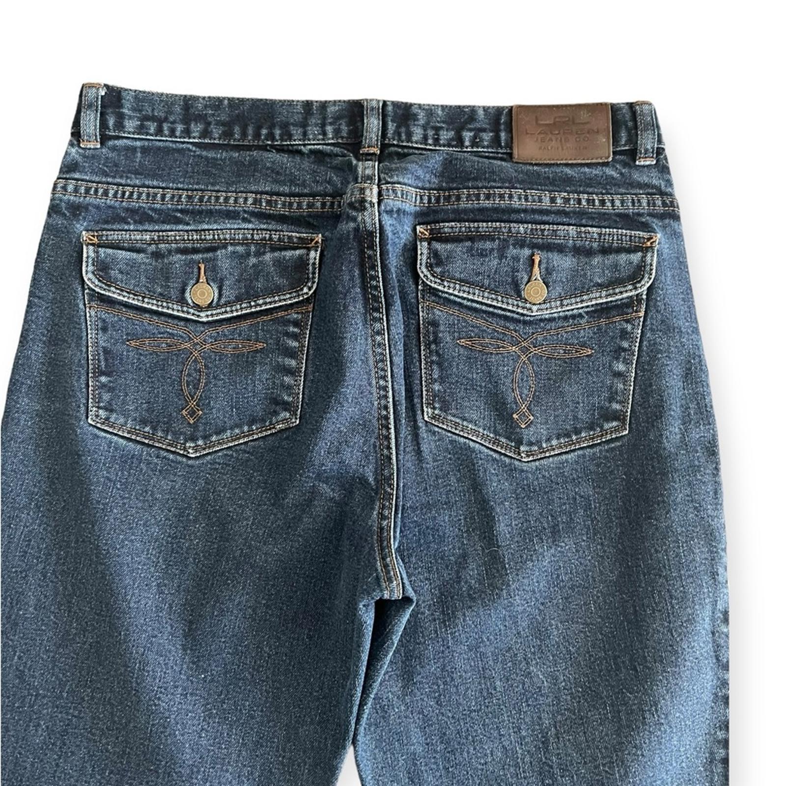 Lauren Ralph Lauren Straight Leg Jeans, Blue Denim Size 12