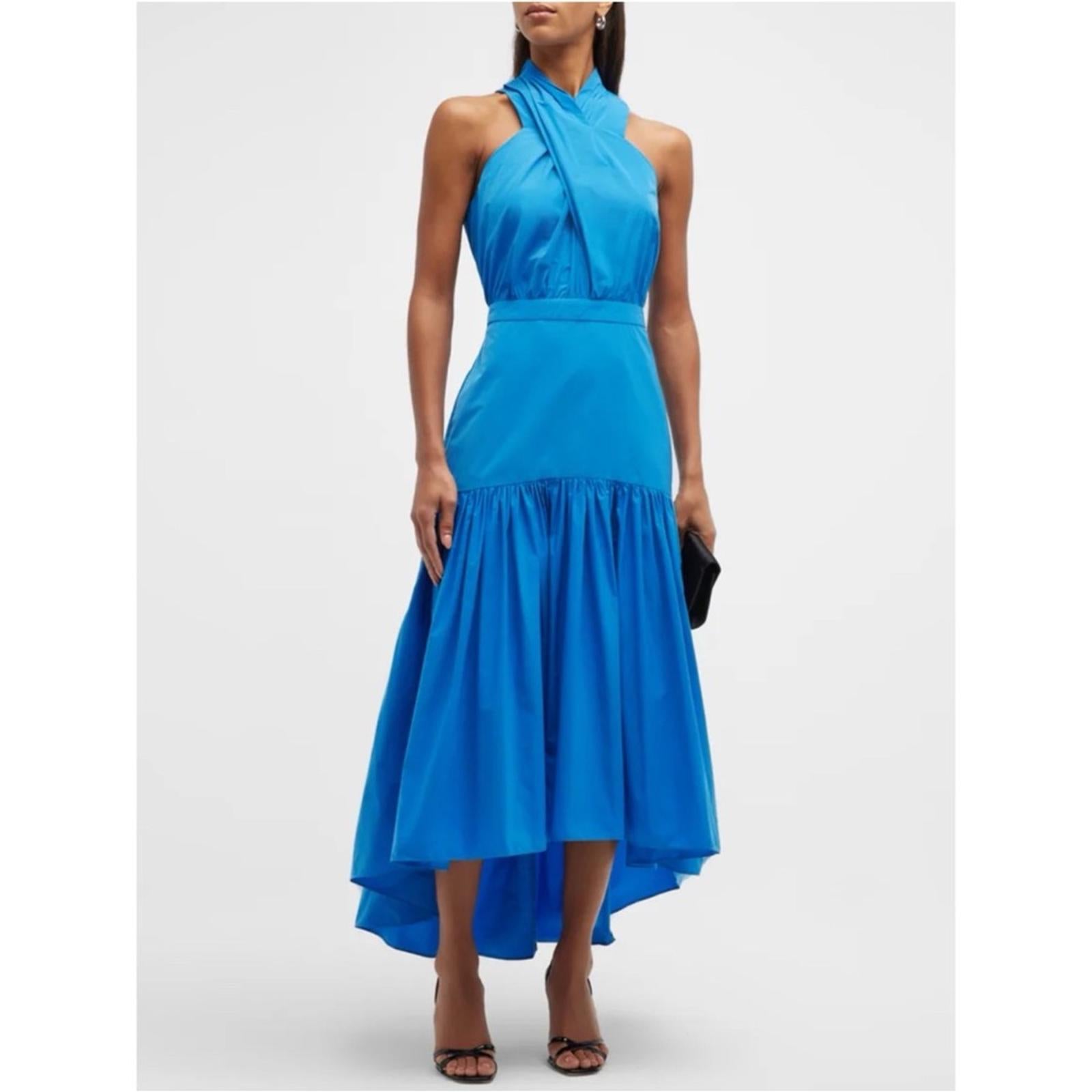 Veronica Beard Radley Halter Neck Hi-Low Dress Size 6, New w/Tag $498 SOLD OUT!