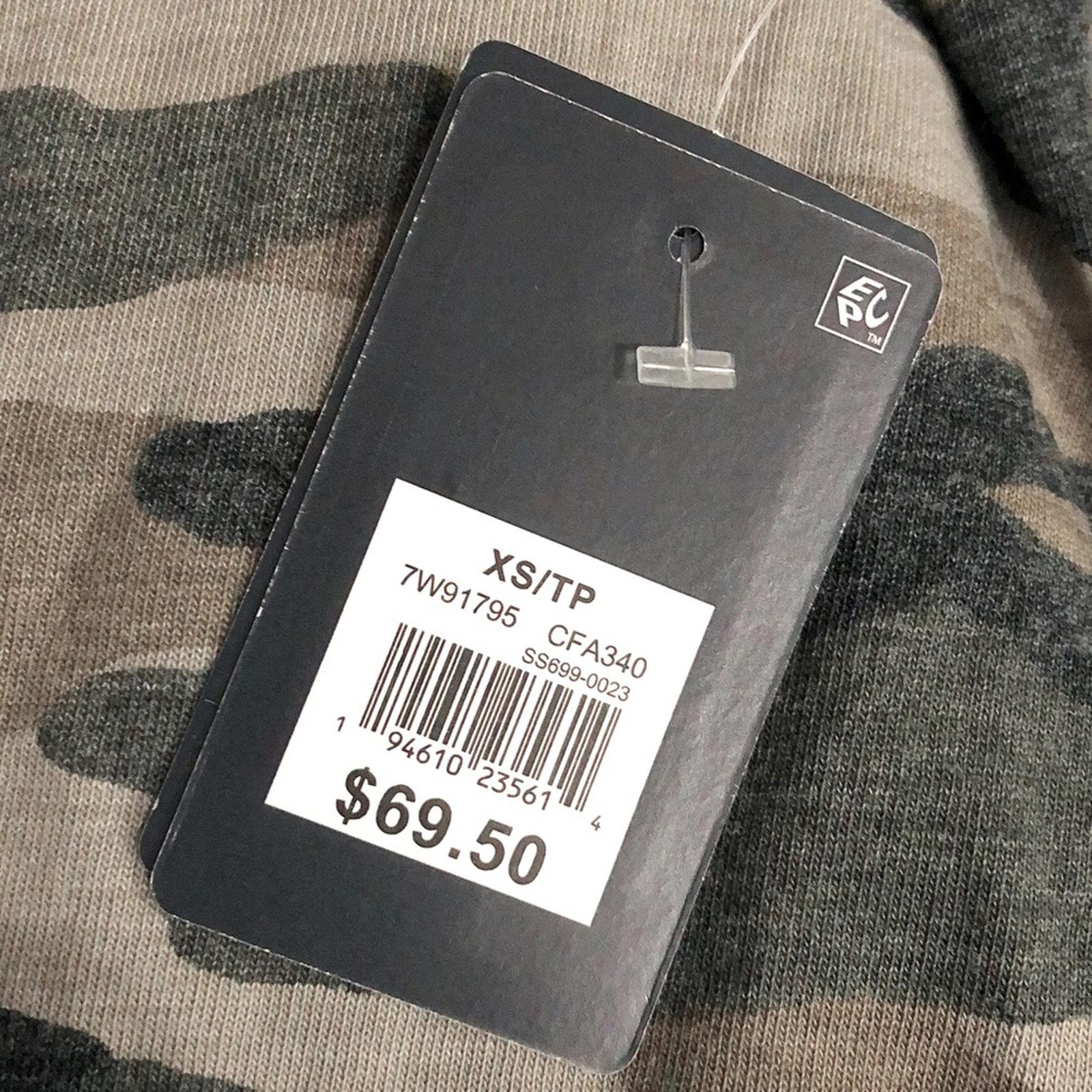 Lucky Brand Camo Tank Mini Dress in Army Green, NWT, Size XS