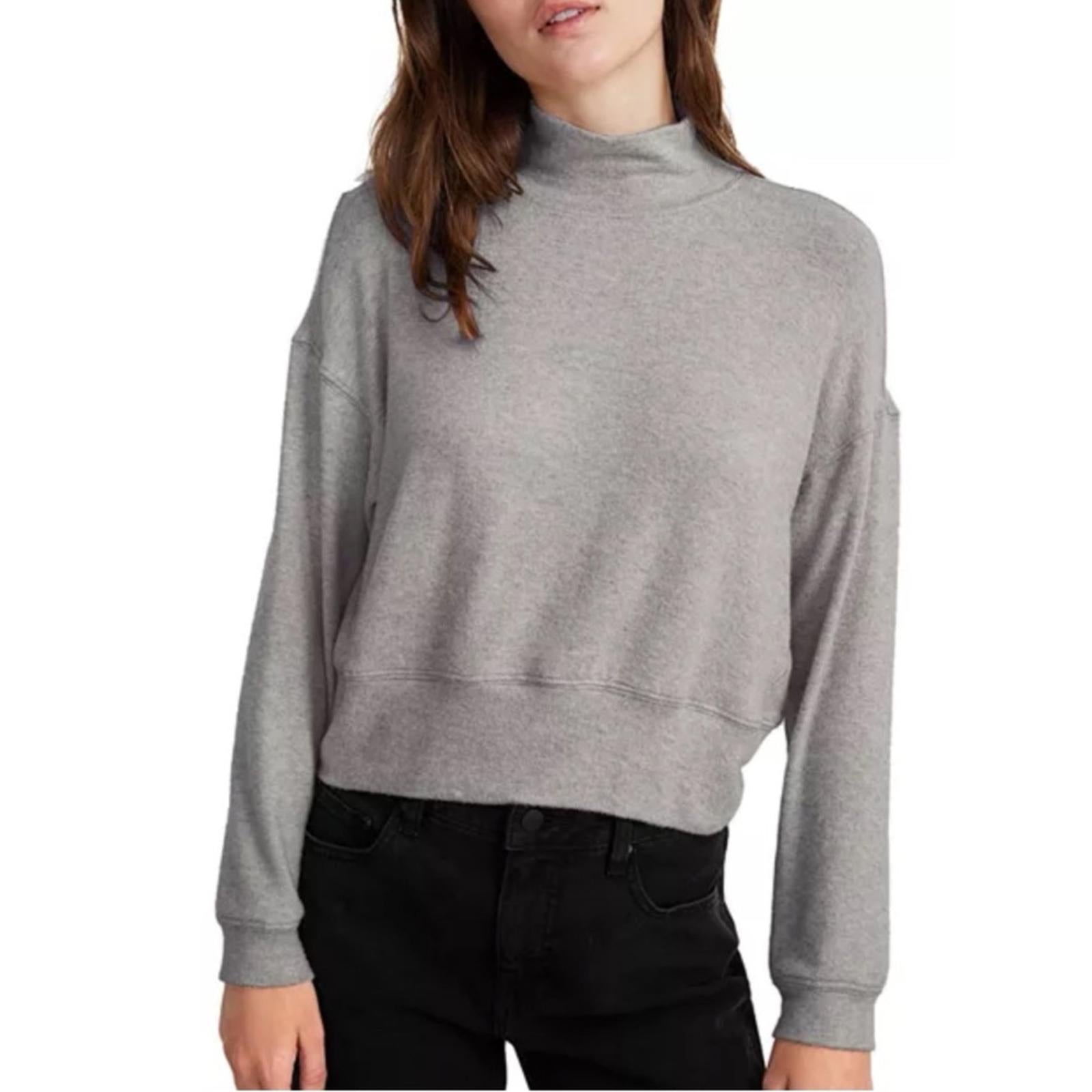 Velvet by Graham & Spencer Tami Mock Neck Sweatshirt, Size XL NEW w/Tag $139