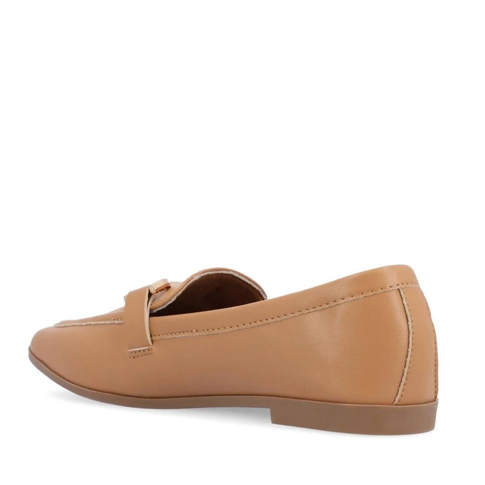 Journee Collection Mizza Slip-On Loafers in Tan, Size 12 NEW in Box
