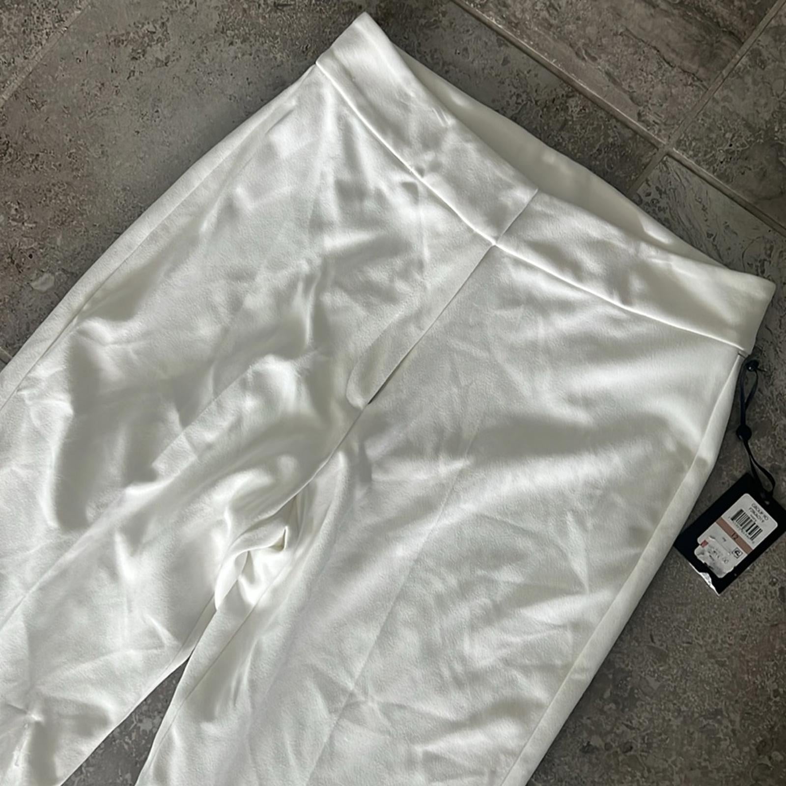 New DKNY High-Rise Wide-Leg Career Pants, Size 12 New w/Tag $89