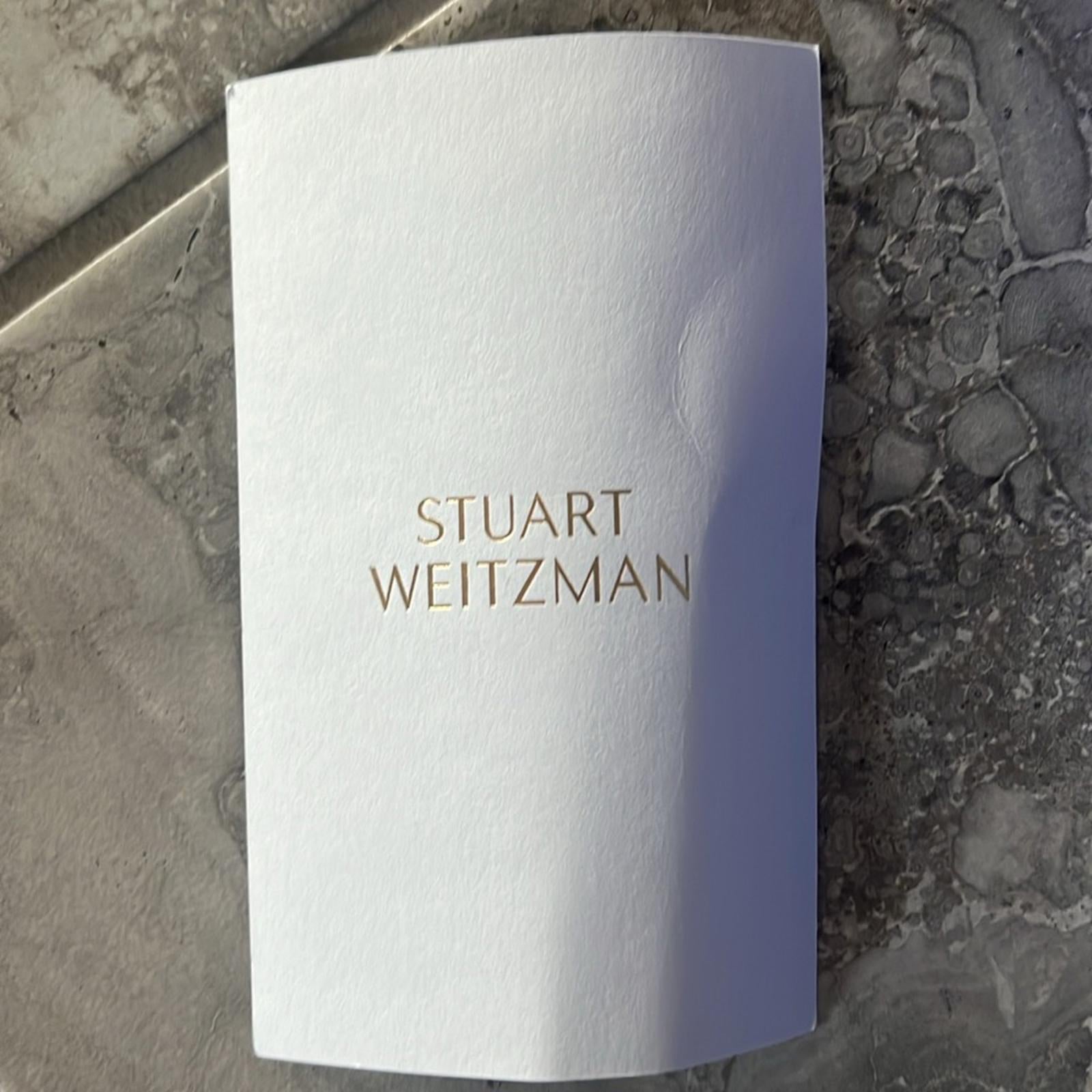 Stuart Weitzman UltraStuart100 Over The Knee Boots Suede Black Size 7 NEW in Box