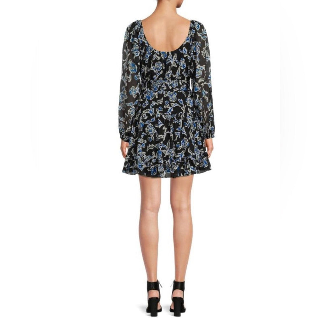 Tanya Taylor Edita Floral Silk Blend Fit & Flare Dress, Size 3X (22-24) NWT $465