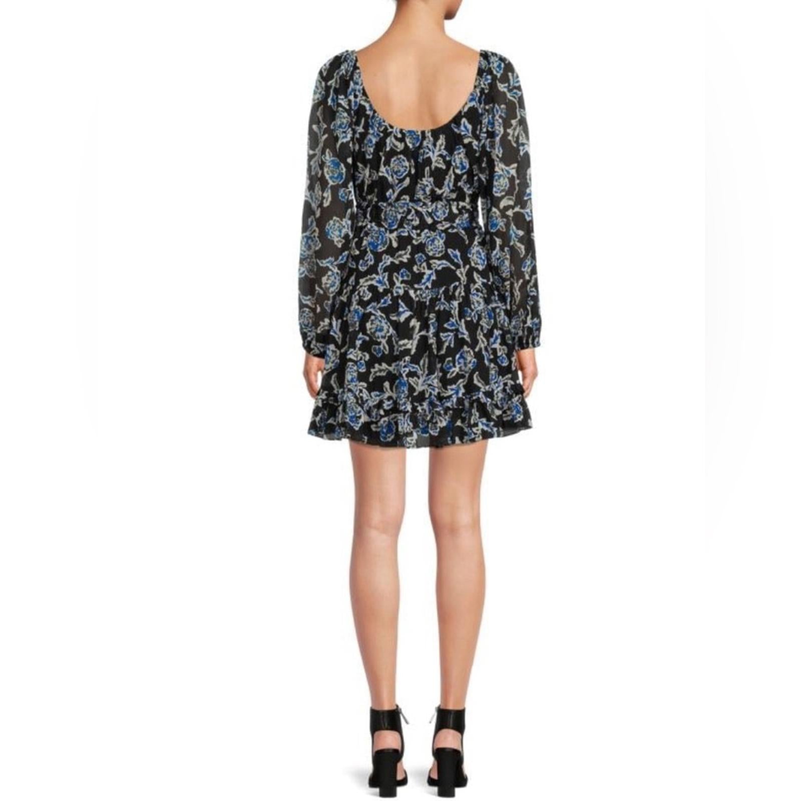 Tanya Taylor Edita Floral Silk Blend Fit & Flare Dress, Size 3X (22-24) NWT $465