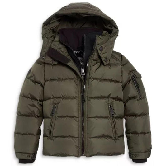 SAM. Unisex Matte Glacier Puffer Coat Little Kid Size 2, New w/Tag Retail $295