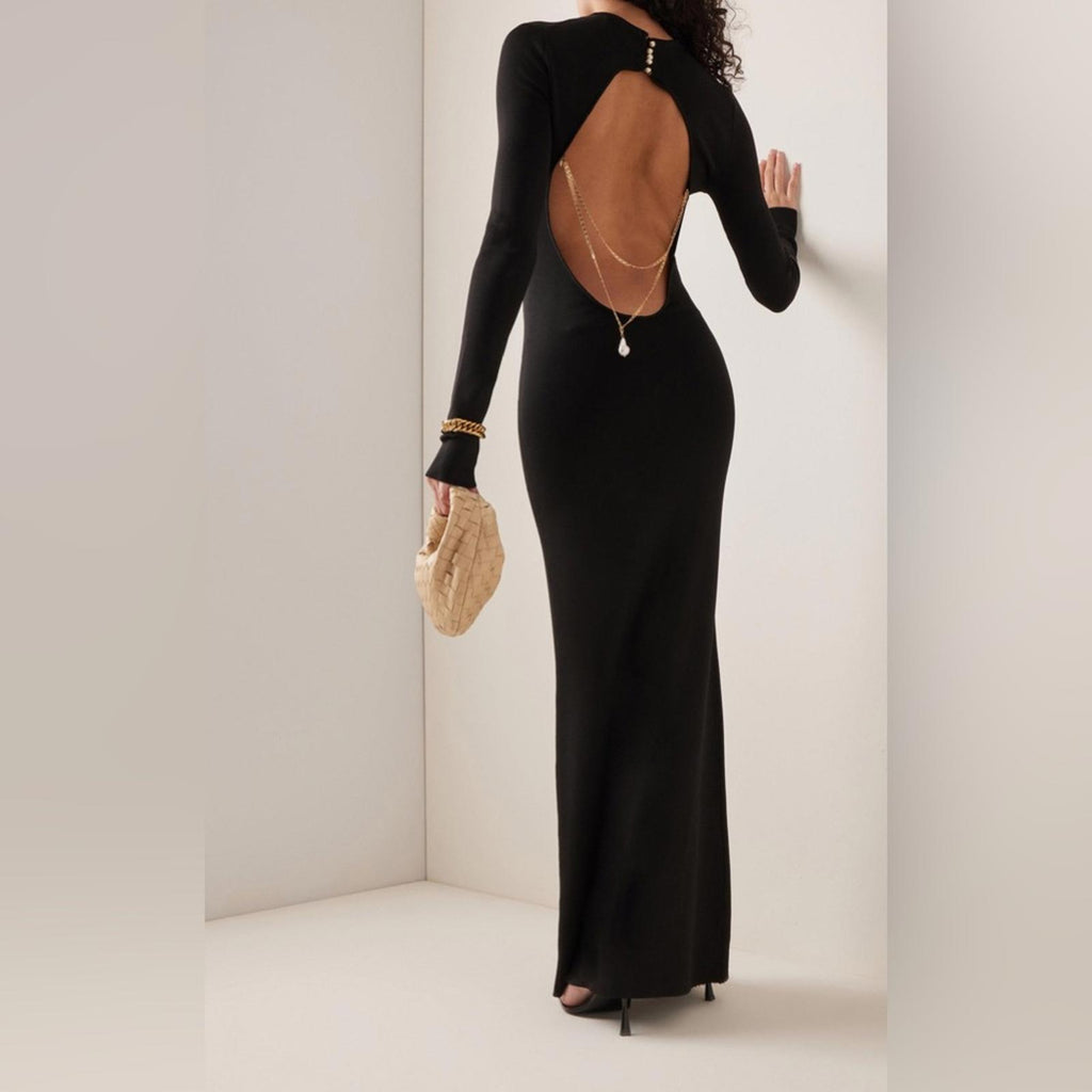 NEW Galvan London Revolve* Athena Pearl Dress, Size M New w/Tag Retail $1395
