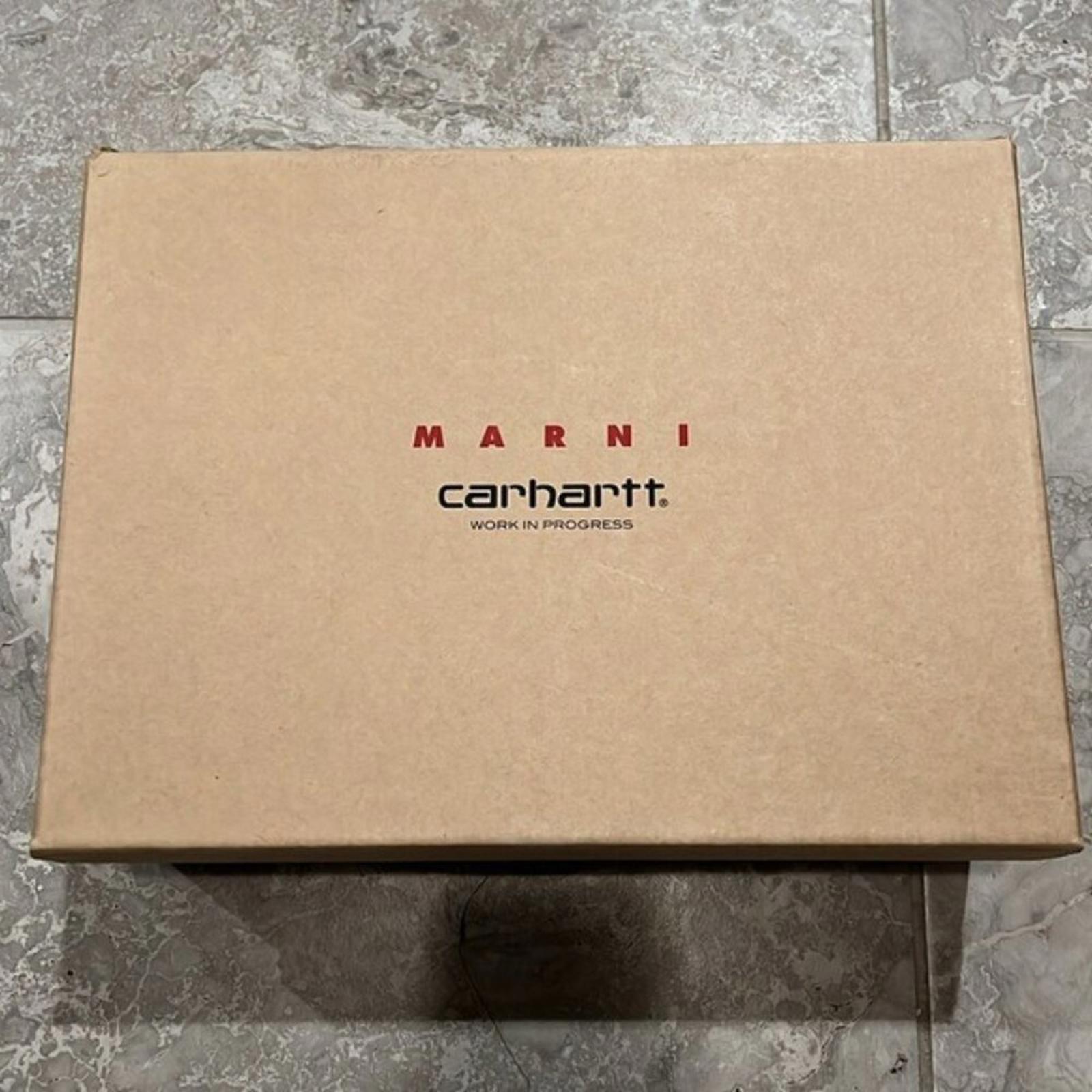 Marni x Carhartt Slip-On Sneakers Men’s Size 42 New in Box w/DustBag Retail $750