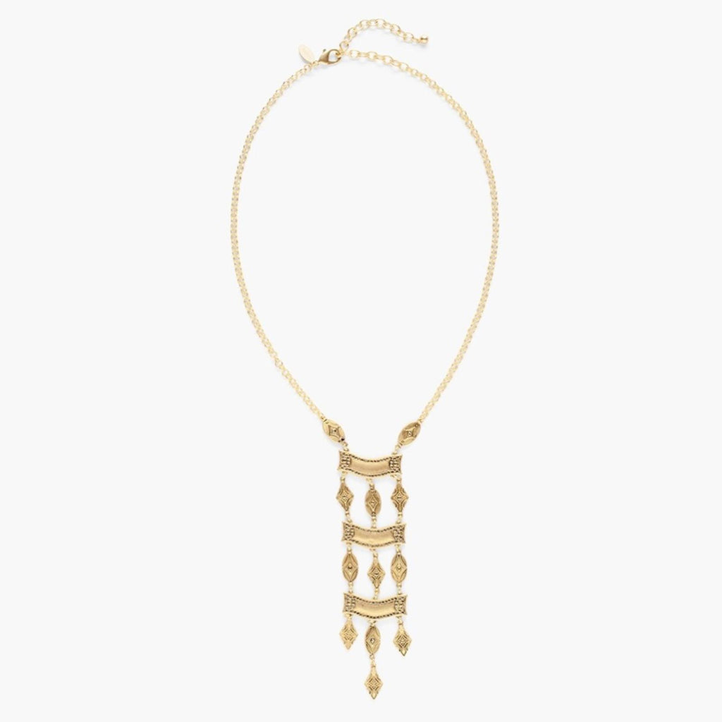 NEW Chico’s Mia Ladder Necklace in Gold , New without Tag SOLD OUT