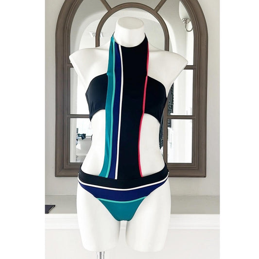 BCBGMaxaZria Cut-Out One Piece Swimsuit, New w/Tag