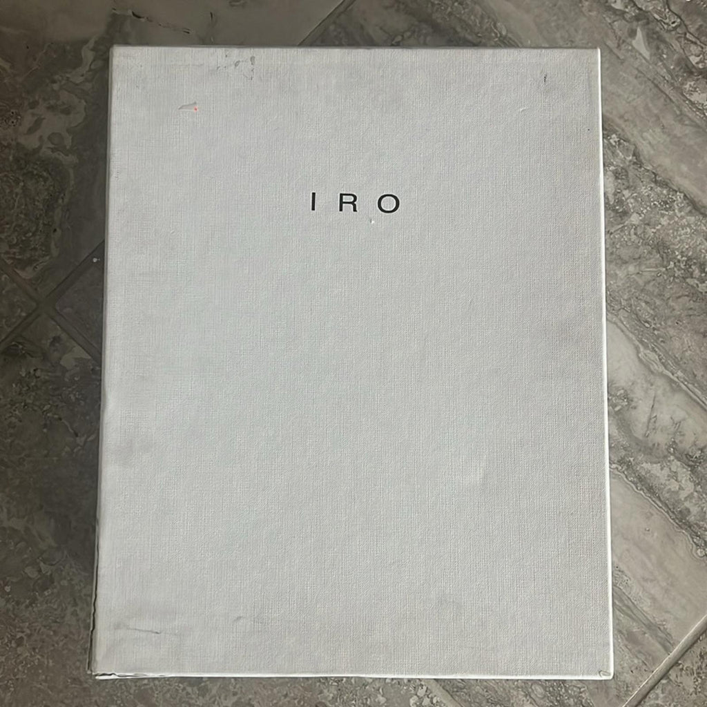 IRO Leather & Knit Sock Booties, Black Size FR41 | EU38 New in Box Retail 345 €