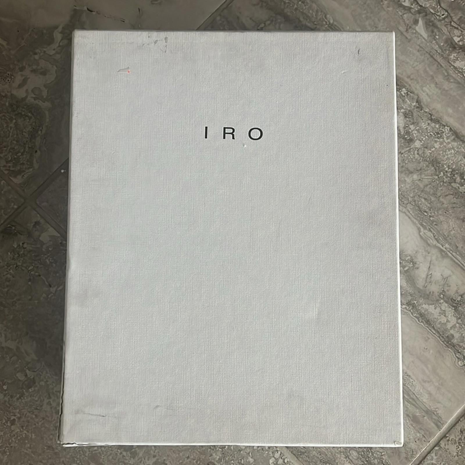 IRO Leather & Knit Sock Booties, Black Size FR41 | EU38 New in Box Retail 345 €