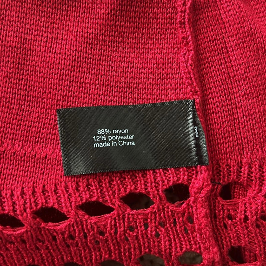 Lane Bryant Red A-Line Dress with 3/4 Sleeves, NWT, Size 14/16
