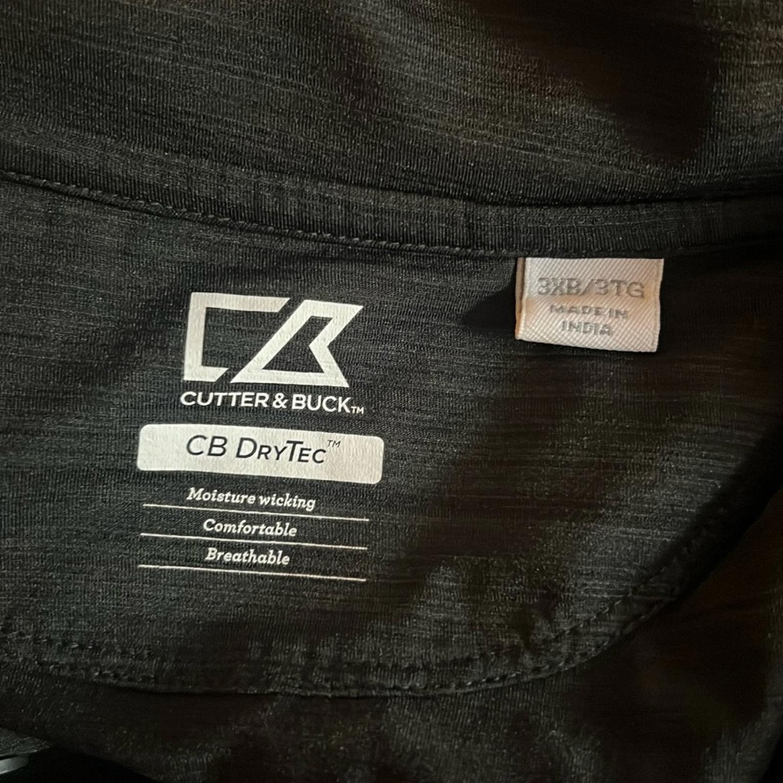 Cutter & Buck Polo Shirt in Black, Size 3X, EXCELLENT! Retail $80