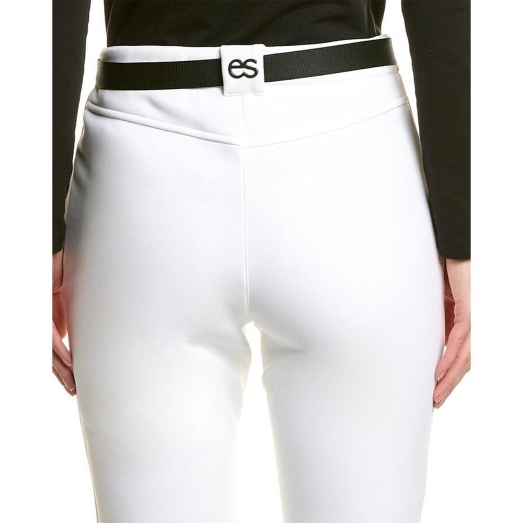 Erin Snow Zola Bootcut Pants in White, Size 6 New w/Tag Retail $628