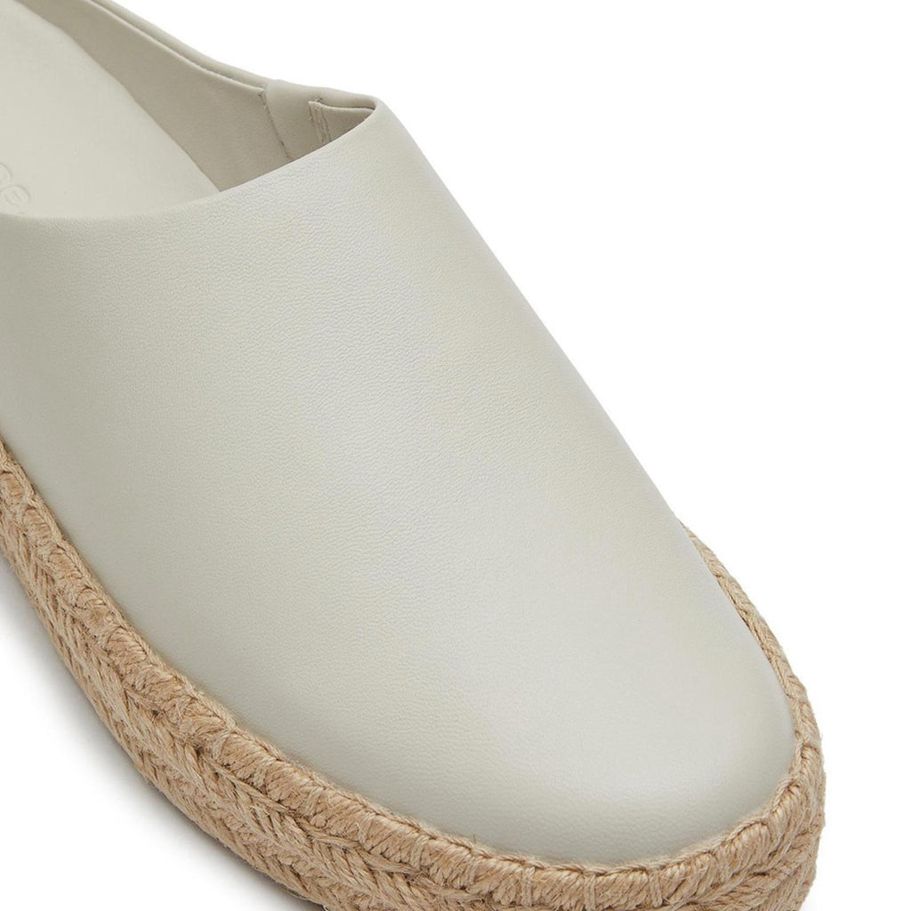 Vince Women's Ulla Slip On Espadrille Flats/ Mules, Off White Size 11 New in Box