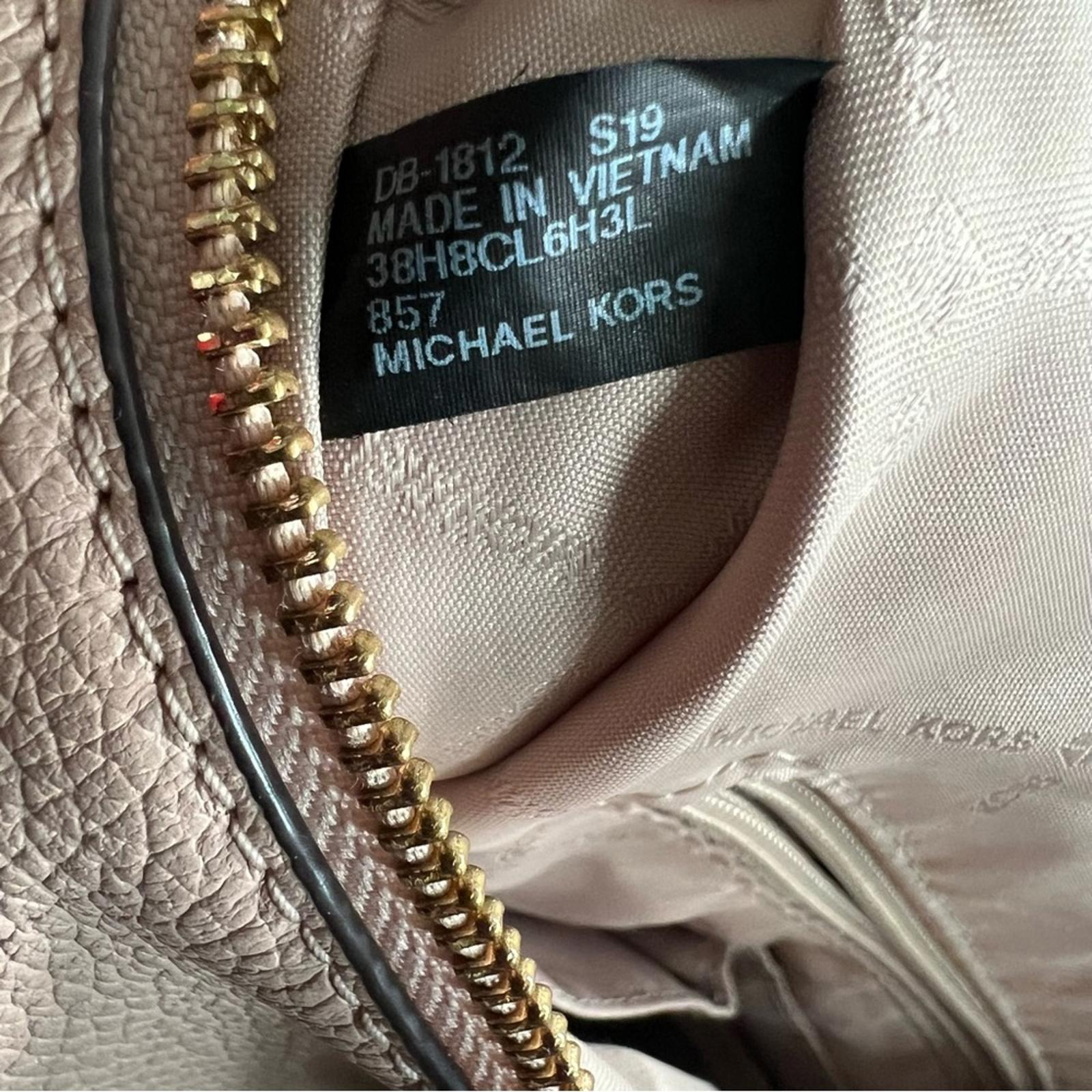 Michael Kors Lupita Hobo Bag, Blush Pink Retail $398