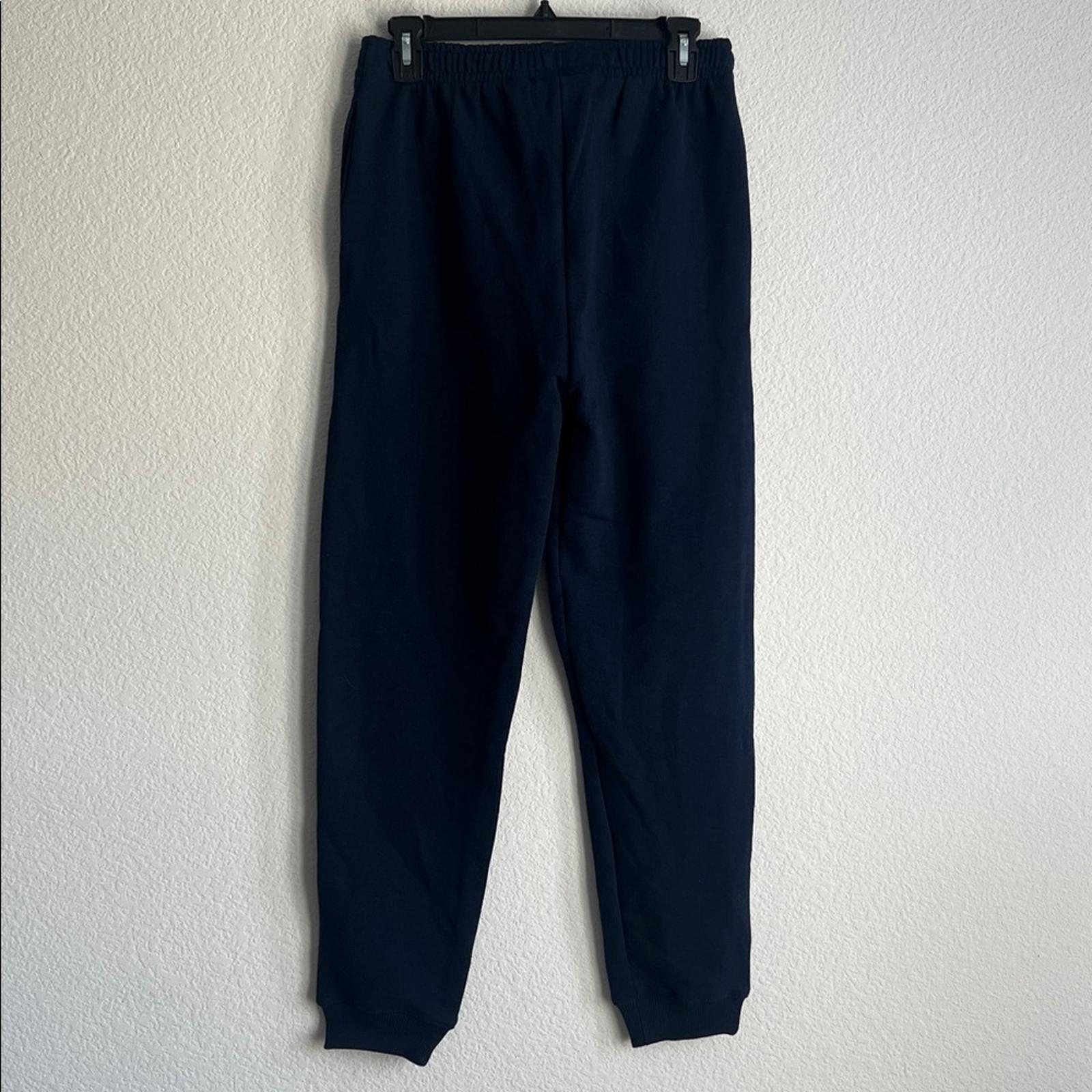 Lacoste Navy Tracksuit Bottoms, Boy’s Size 16, NWT