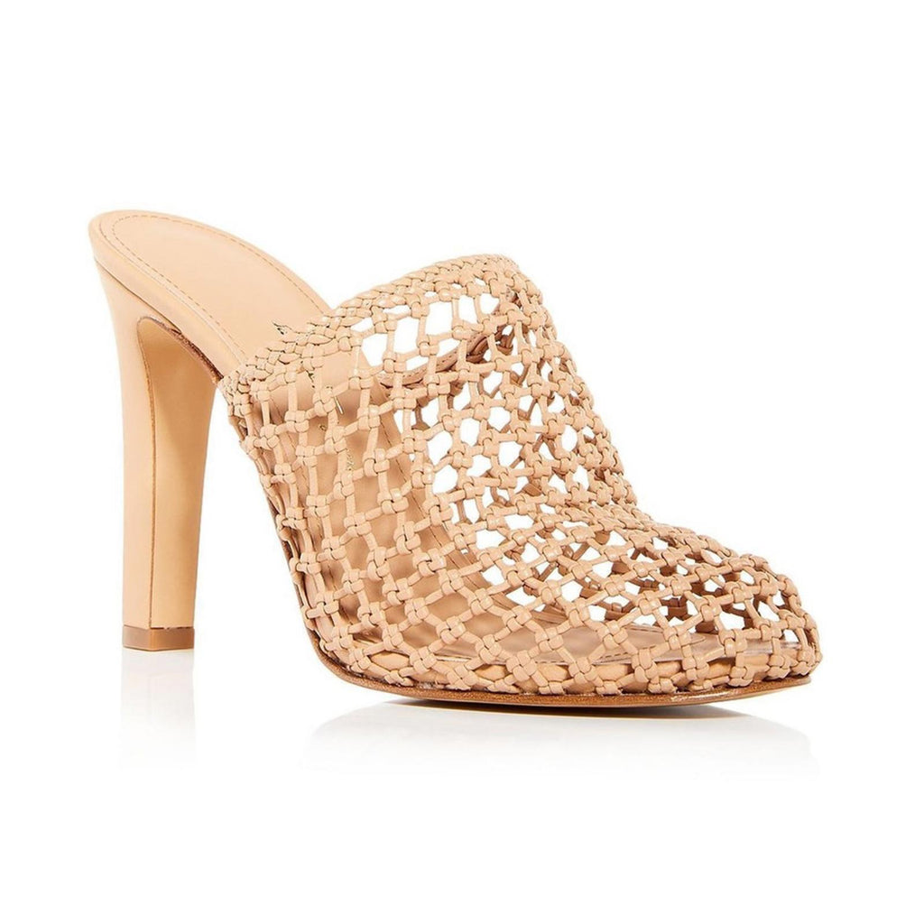 NEW Salvatore Ferragamo Ellas X5 Evening Woven Heels, Clogs Size 6 Retail $1,050