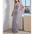 JS Collections Amari One Shoulder Twist Gown, Size 14 with Tag, Retail $348