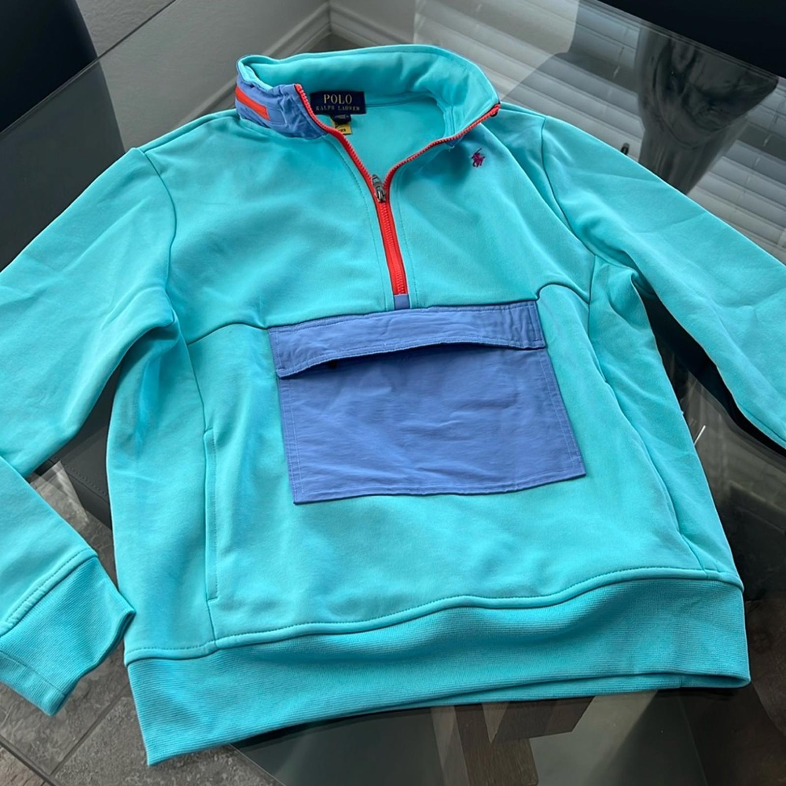 Polo Ralph Lauren Water-Repellent Hybrid Hoodie, Boys' Size L (14-16) New w/Tag