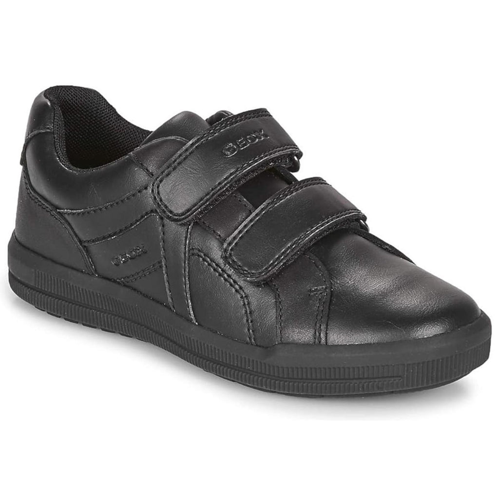 Geox Boys' J Arzach Boy G Trainers in Black, Size 3.5, NEW in Box