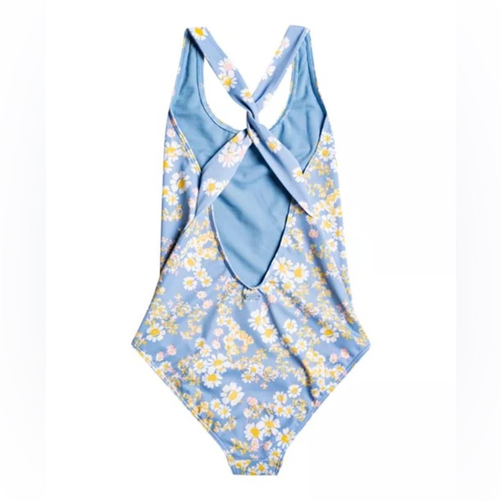 Roxy Big Girls Adventurous Beachy Girl One-Piece Swimsuit, NWT, Size 12