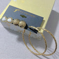 G by Gennaro 3-Pairs of Earrings, New w/Tag