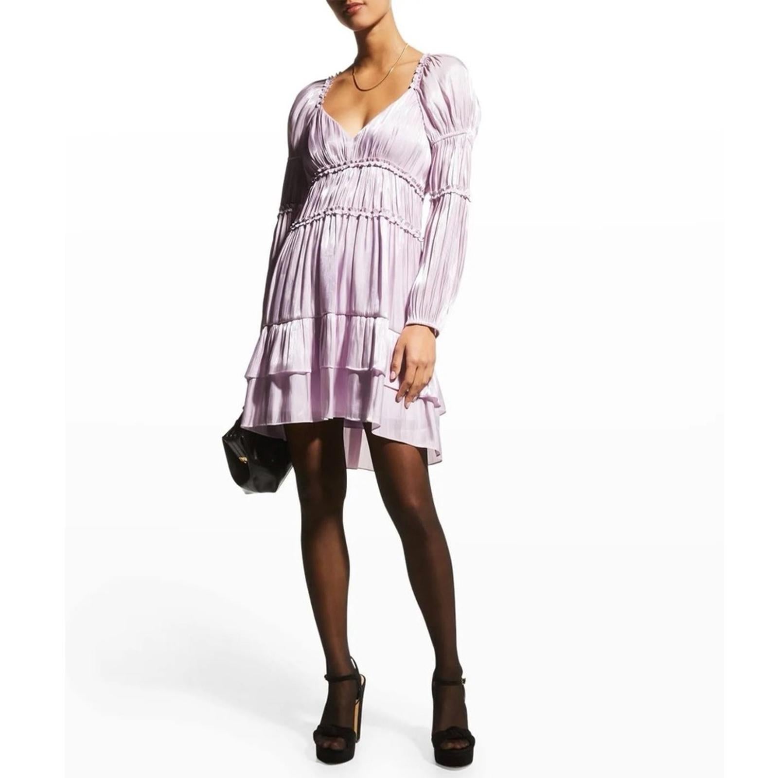 Cinq à Sept Tammy Dress in Pale Iris/Lavender, Size 12 New w/Tag