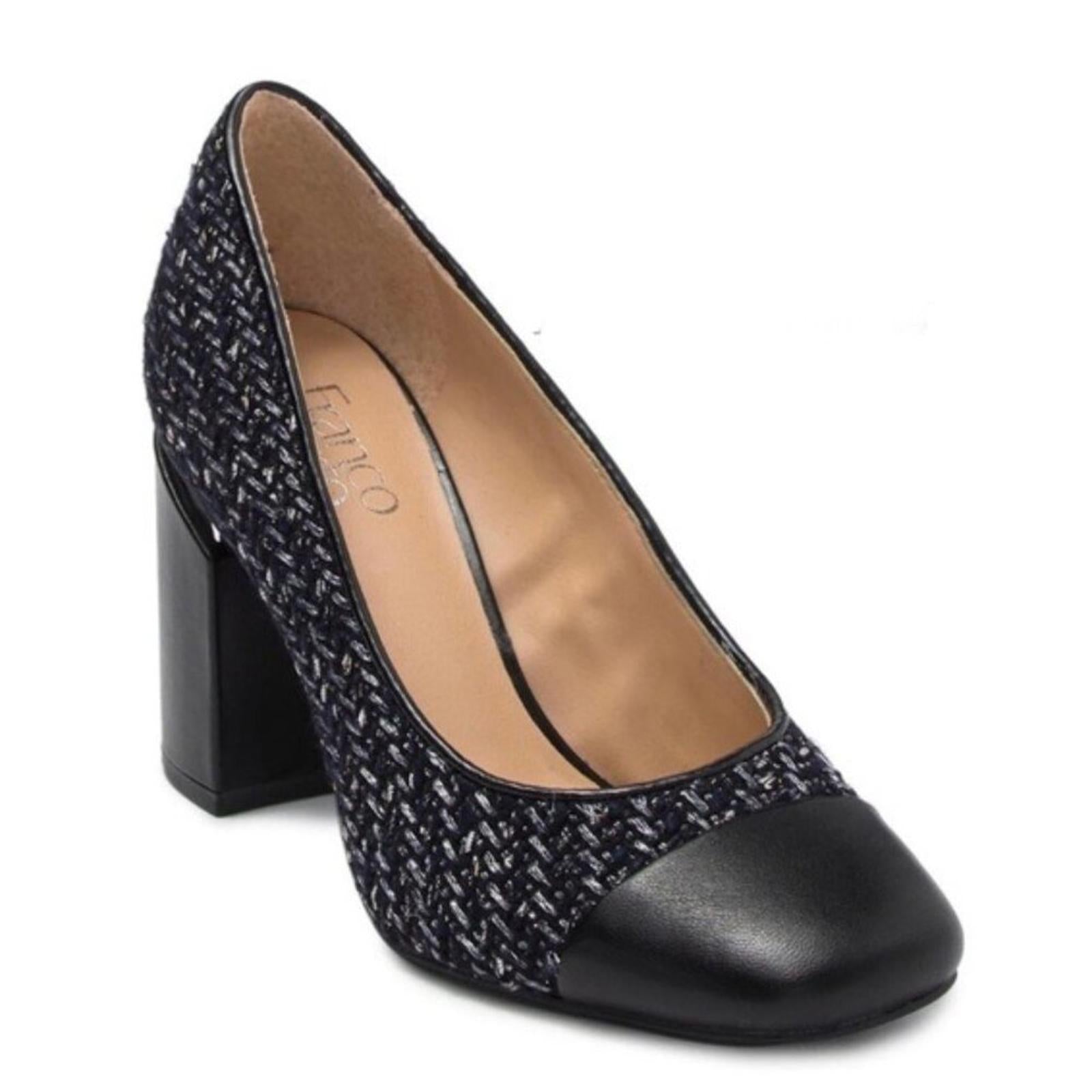 NEW Franco Sarto Roller Knit Square-Toe Pumps, Size 7.5 New w/o Box
