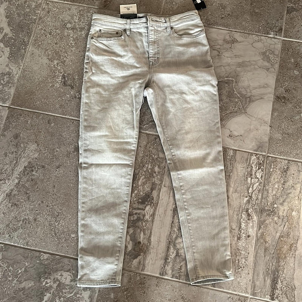Lauren Ralph Lauren High Rise Skinny Ankle Jeans, Grey, Size 10 New w/Tag $99.5