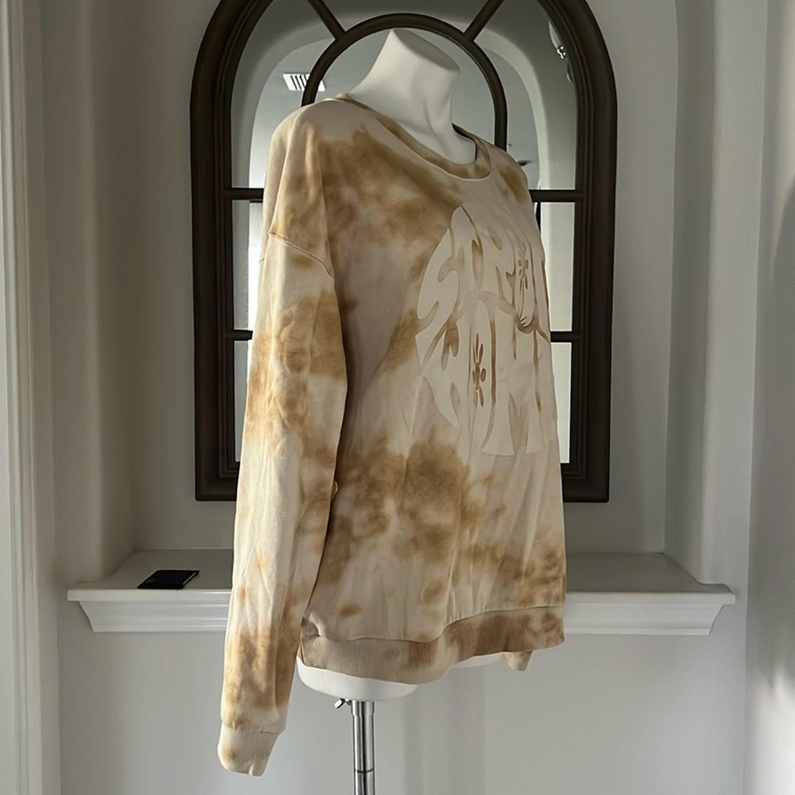 Isaac Morris “Strong Women” Fleece Lined Tie Dye Sweatshirt, Size XL NEW