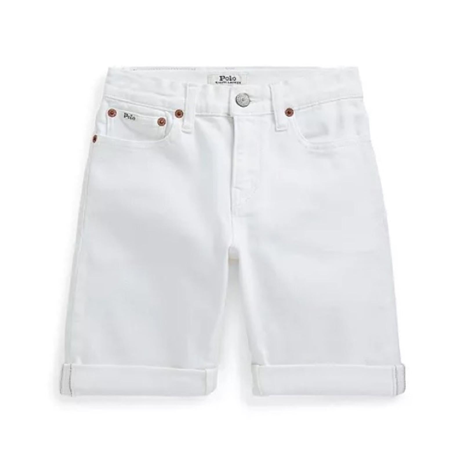 Polo Ralph Lauren Big Boys Sullivan Slim Stretch Denim Shorts Size 16 NWT