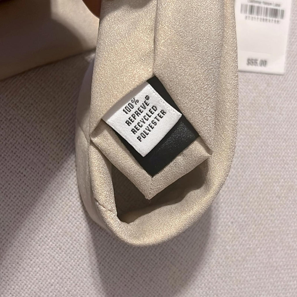 Bar III Sable Solid Neck Tie, Taupe Style 13C1-1002 New with Tag