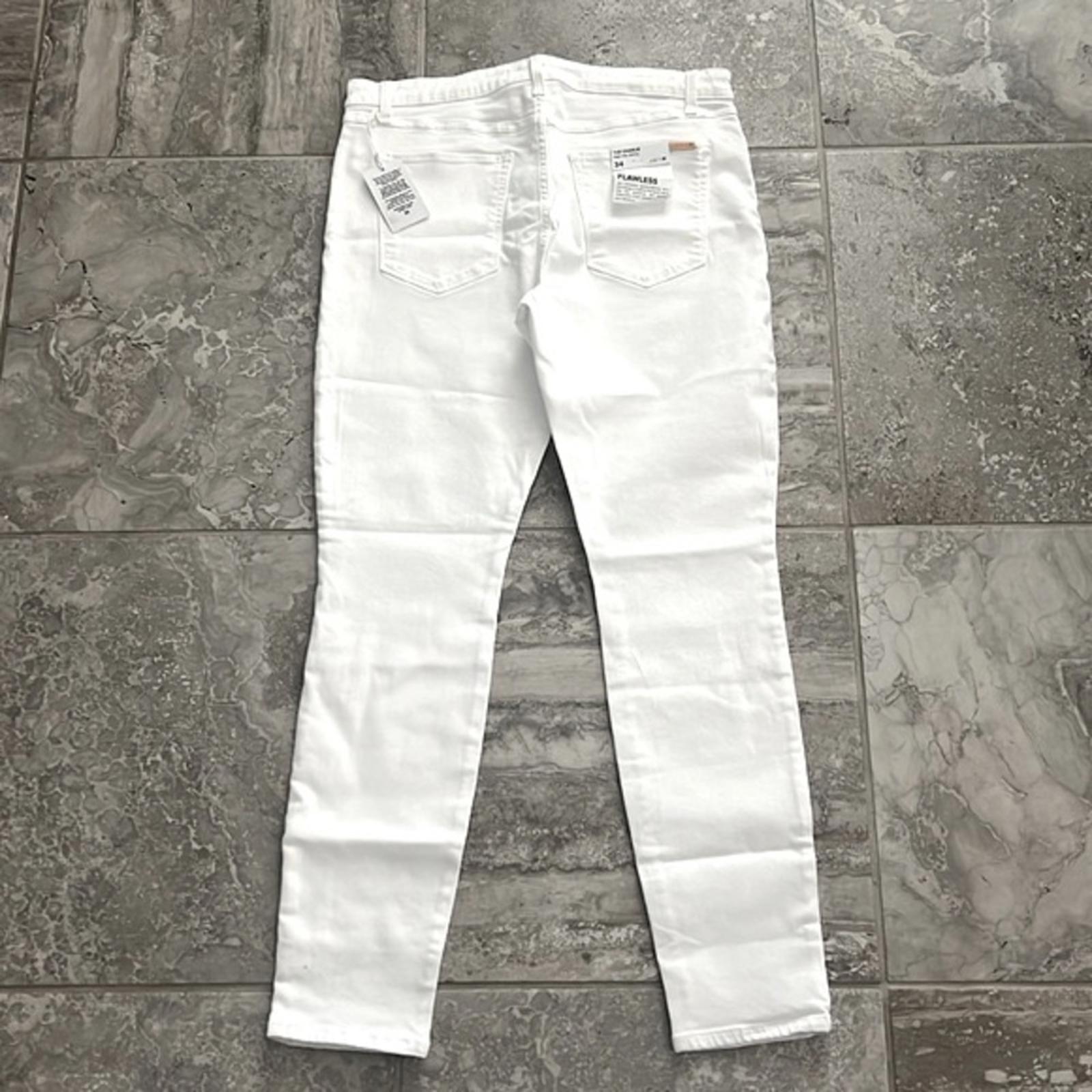 JOE’S The Charlie High Rise Skinny Jeans, White, Size 34 New w/Tag